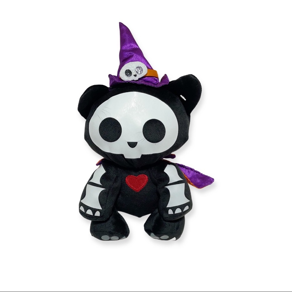 Skelanimals witchy cat plush!